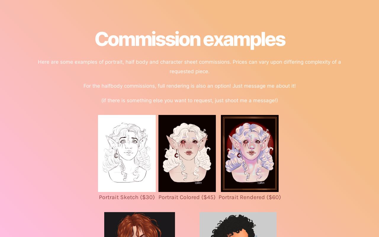 Historical Commissions Rack Card Examples Commissions examples