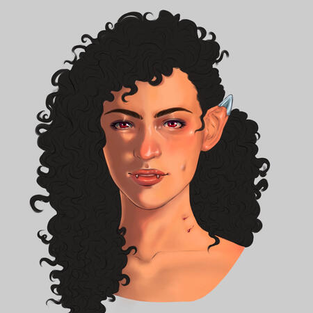 Example without hair rendered ($65)